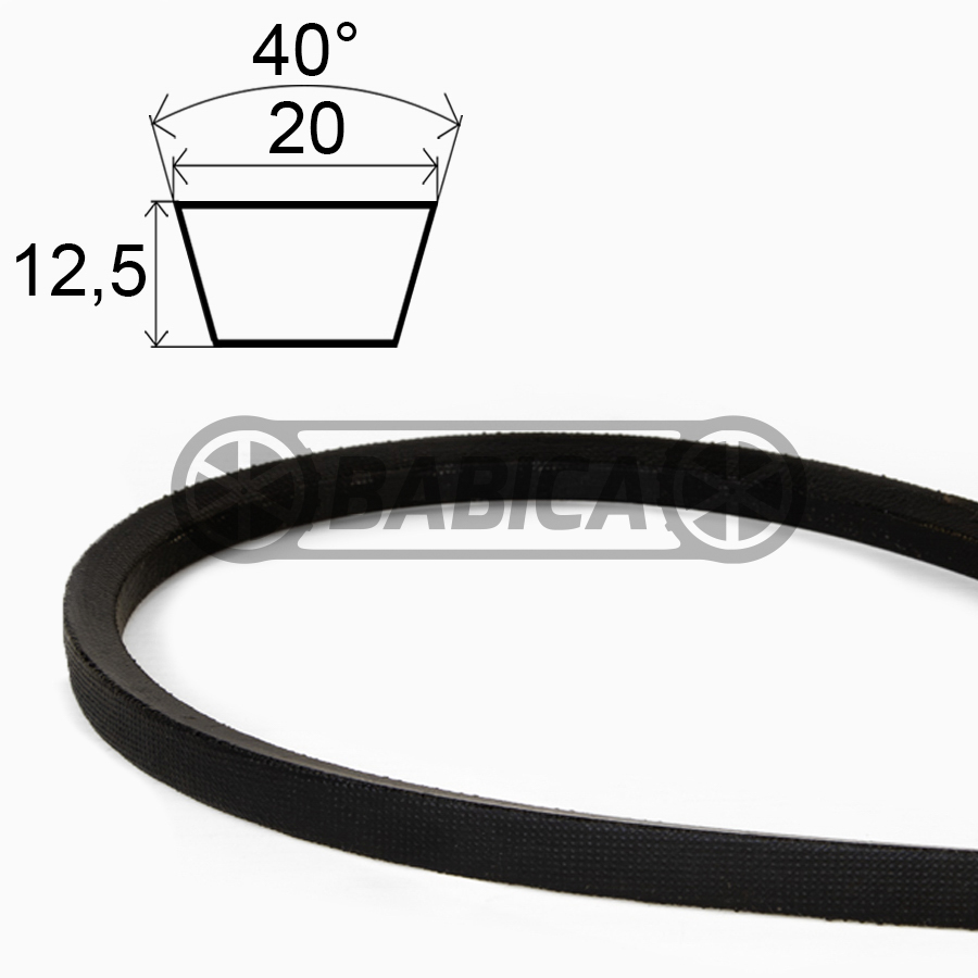 Klinový remeň 20 x 1000 Li Optibelt