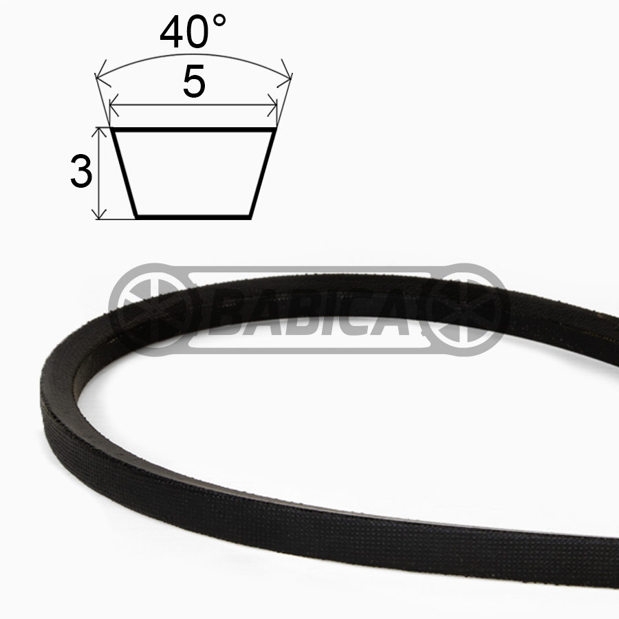 Klinový remeň 5 x 180 Li Optibelt